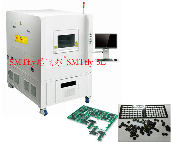 PCB Depaneling Machine with Automated Handling,SMTfly-5L